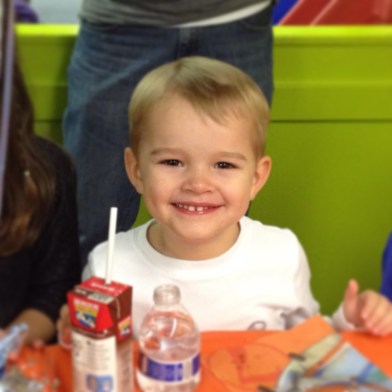 Joe at his birthday party